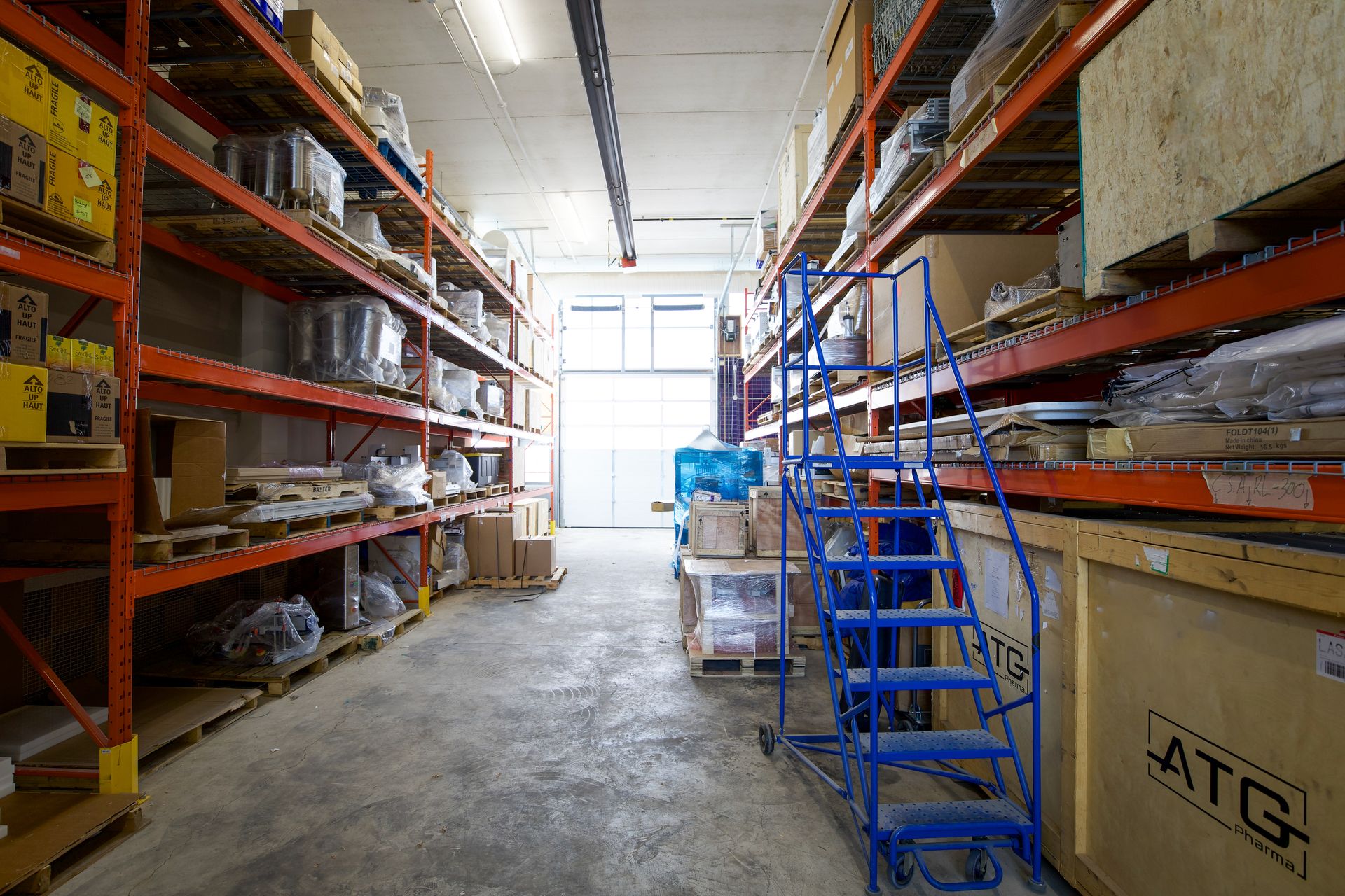 Warehouse & Factory Space - ATG Pharma — ATG Pharma - Warehouse & Factory Space