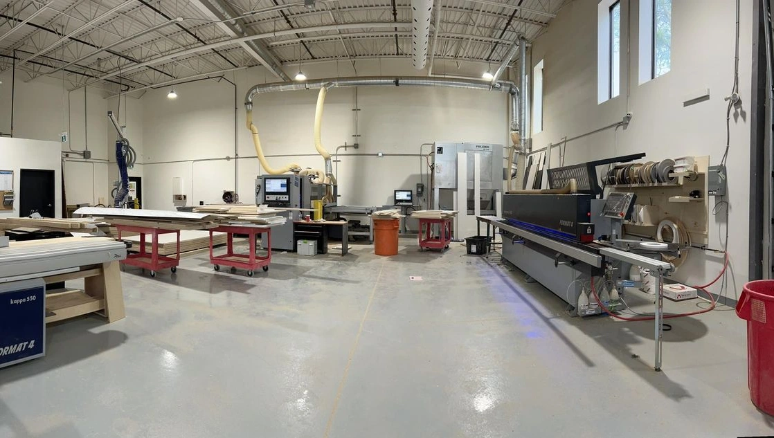 Workshop & Factory Space - SCG Millwork Inc. — SCG Millwork Inc. - Workshop & Factory